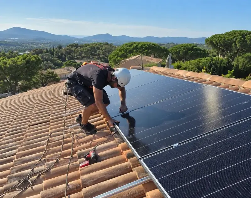 Installateur panneaux solaires Palluau — pose photovoltaïque sur toiture